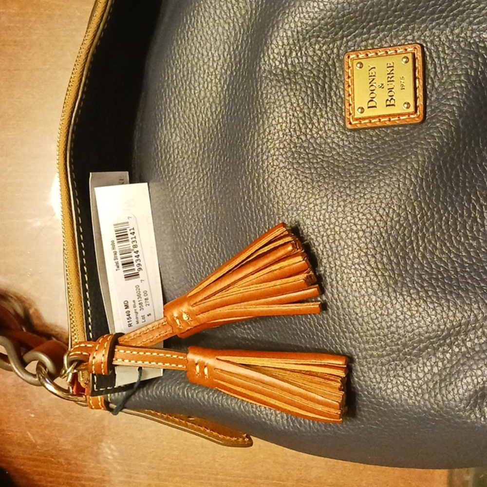 Dooney  & Bourke  pebble leather hobo